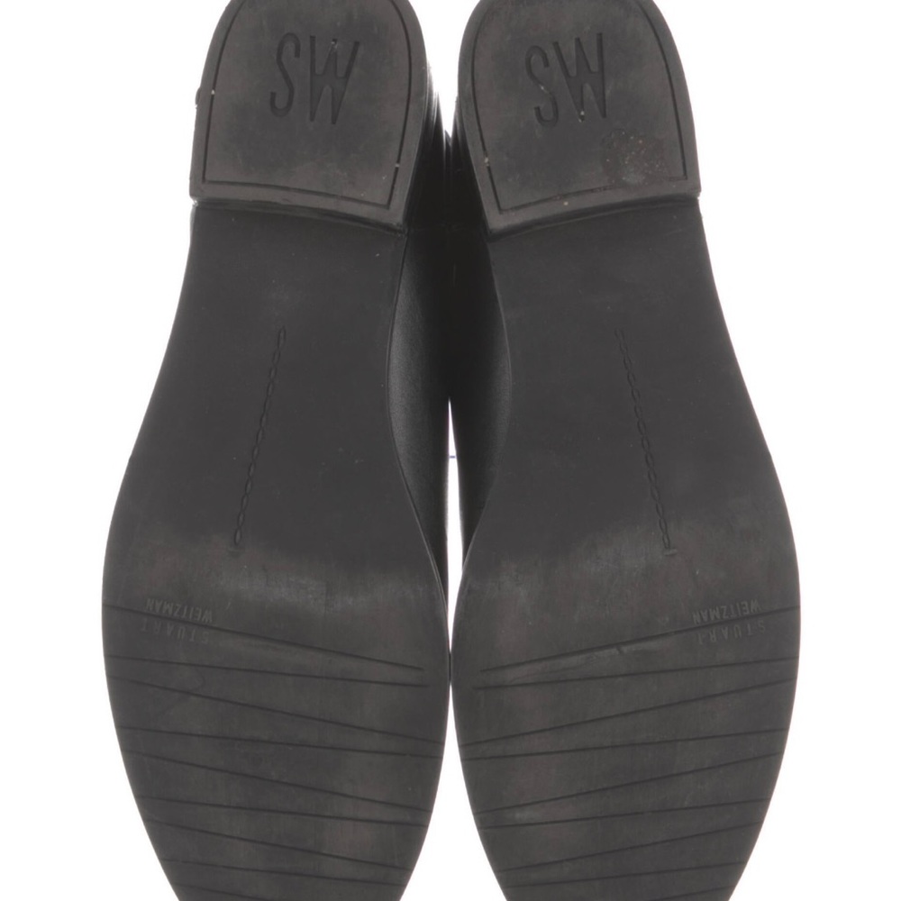 7.5 Stuart Weitzman Leather Knee-High Riding Boots - Picture 5 of 7
